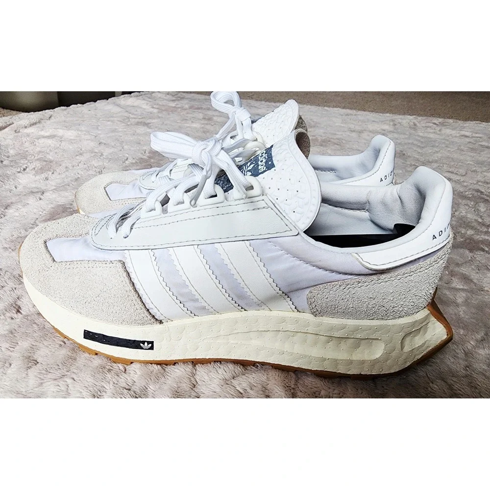 Adidas Originals Retropy E5 Crystal White Boost Sneakers Mens 8
